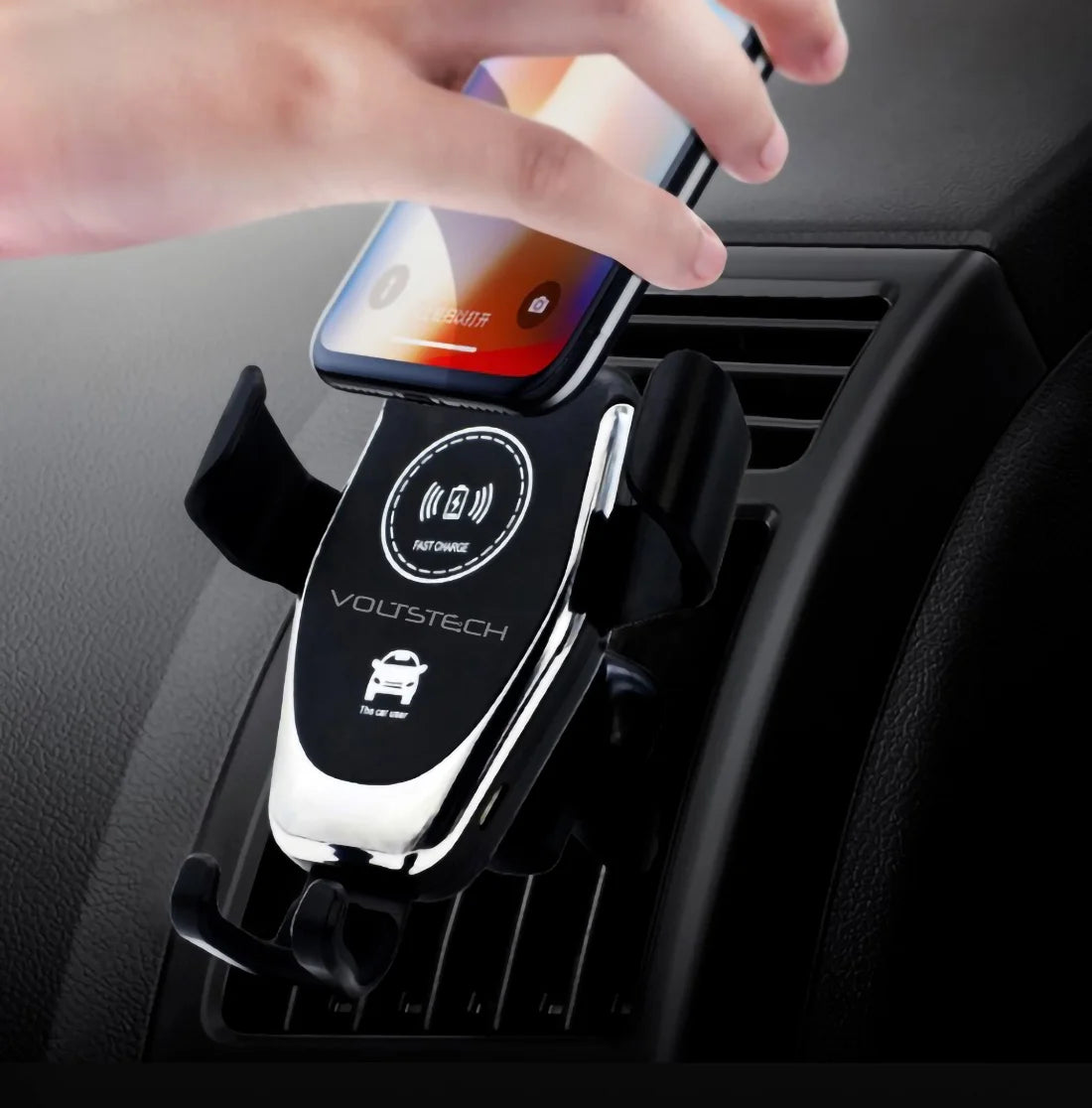 Auto Clamping Wireless Car Charger
